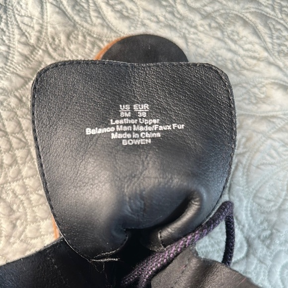 Sam Edelman Black and Red Winter Boots with Faux Fur - Picture 8 of 8